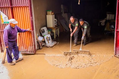 Daños producidos por las trombas de agua