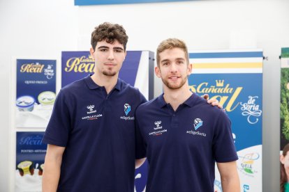 Alejandro y Pepe Villalba en el acto que tuvo lugar en Cañada Real