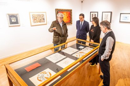 Las obras pueden contemplarse en el Centro Cultural Gaya Nuño