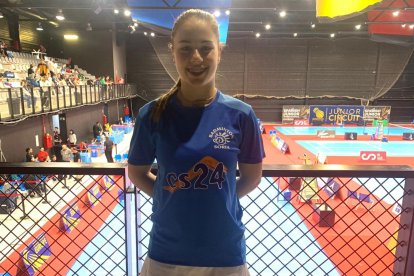 Daniela Corchón compite desde este viernes en el Campeonato de España Sub19.