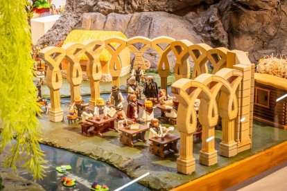 Reconstrucción de los arcos de San Juan de Duero