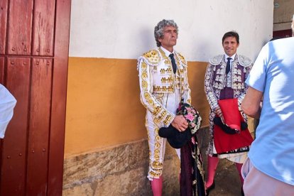 Con astados de Los Maños para Joselito Adame, Rubén Sanz y David Galván.