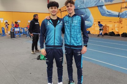 Iván Sanz y Diego Valero compiten con el PoliSoria Caja Rural