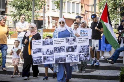Manifestación en solidaridad con Gaza