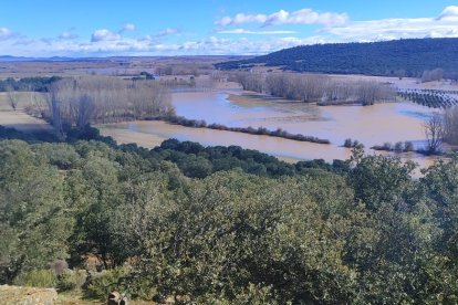 Inundaciones en Cubo de la Solana (Soria).