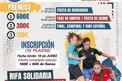 Cartel del torneo que se celebrará el próximo verano.