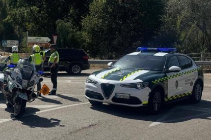 Guardia Civil de Tráfico en Soria.