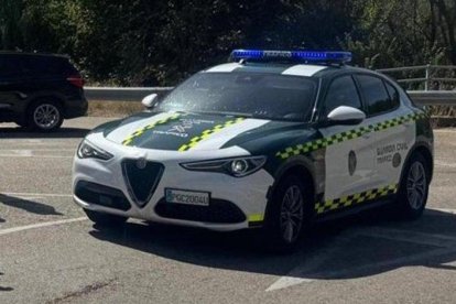 Guardia Civil de Tráfico en Soria.