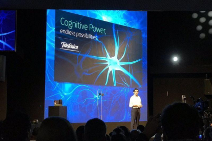 Presentación de Telefónica en el Mobile World Congress.-