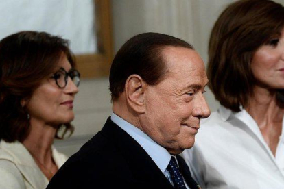 El exprimer ministro italiano Silvio Berlusconi, en una imagen de archivo.-FILIPPO MONTEFORTE (AFP)