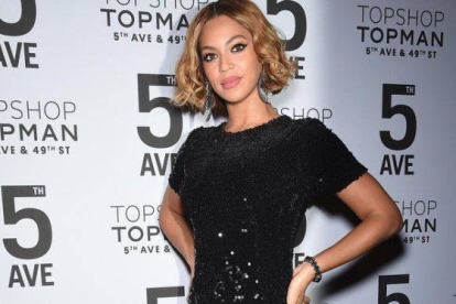 Beyoncé, la cantante que más ingresos ha generado según la revista 'Forbes', en un acto celebrado esta semana en Nueva York.-Foto: DIMITRIOS KAMBOURIS / AFP / GETTY IMAGES