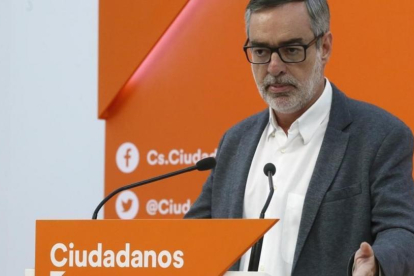 José Manuel Villegas, secretario general del Ciudadanos.-EFE / FERNANDO ALVARADO