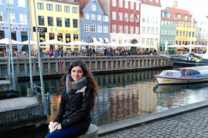 La soriana en su ciudad de acogida, Copenhague.-