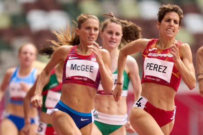 Marta Pérez afronta hoy la cita más importante de su carrera deportiva, la final de los Juegos Olímpicos.  RFEA