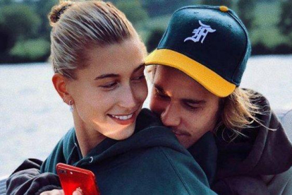 Hailey Baldwin ha salido en defensa de su marido, Justin Bieber, ante los ’haters’.-INSTAGRAM