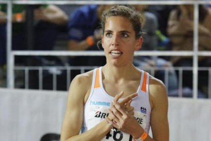 Marta Pérez no descarta lograr la medalla en Tarragona.-Luis Ángel Tejedor