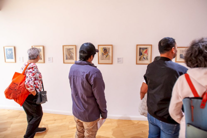 La muestra de Picasso en el Centro Cultural Gaya Nuño. MARIO TEJEDOR
