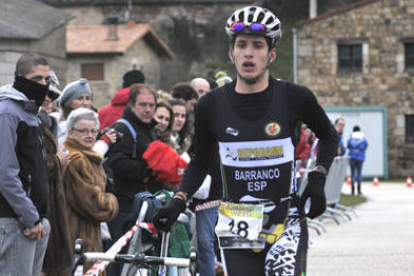 Nacho Barranco en una de las competiciones disputadas en Soria. / DIEGO MAYOR-
