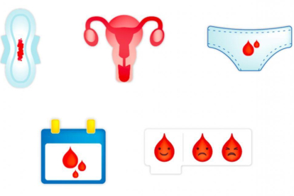 Algunas de las propuestas de 'emojis' de la regla que impulsa la campaña de Plan International.-