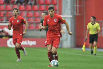 Guillermo es el máximo goleador del Numancia esta pretemporada.-Valentín Guisande