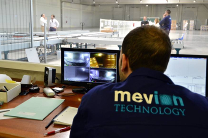 Instalaciones de Mevion en Ólvega.-A. M.