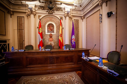 Zona presidencial de Diputación. MARIO TEJEDOR