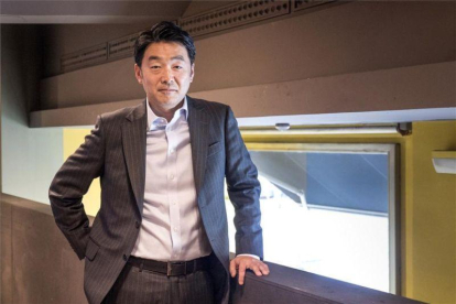 El director general de Sony Iberia, Takeshi Ishida.-RICARD FADRIQUE