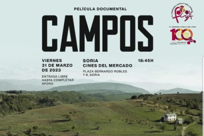 El documental 'Campos' se proyectará este viernes.