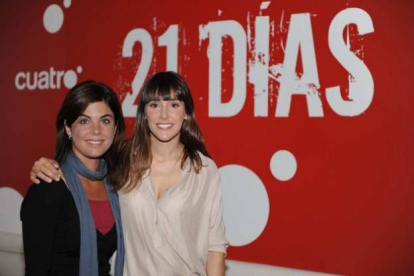 Samanta Villar y Adela Úcar, expresentadoras del programa de Cuatro '21 días'.-Foto: MEDIASET