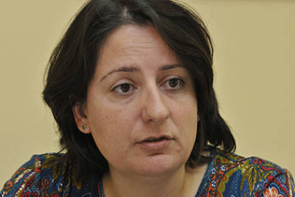 Ana Romero, secretaria de CCOO en Soria. / V. G.-