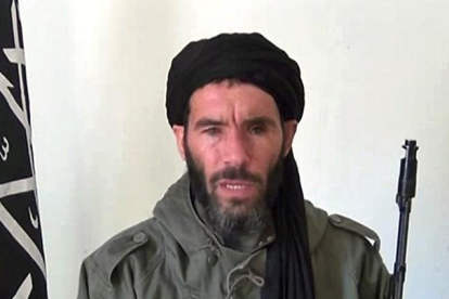 El yihadista Mojtar Belmojtar, el líder de Al Morabitoun.-HO / AFP