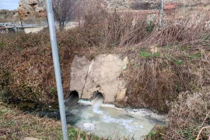Vertidos de las aguas residuales de la depurada del Moncayo denunciadas por Asden. HDS