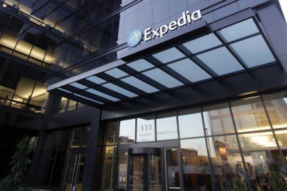 Expedia tiene su sede en Bellevue, Washington.-