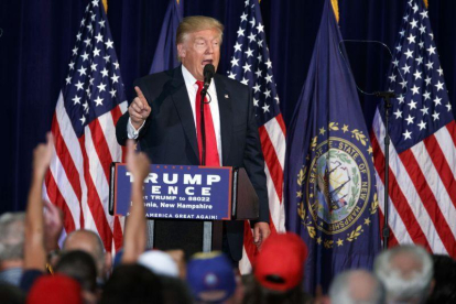 Donald Trump durante un mítin.-Evan Vucci / AP