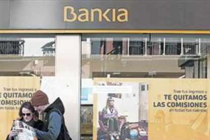 Oficina de Bankia en Sevilla.-REUTERS / MARCELO DEL POZO