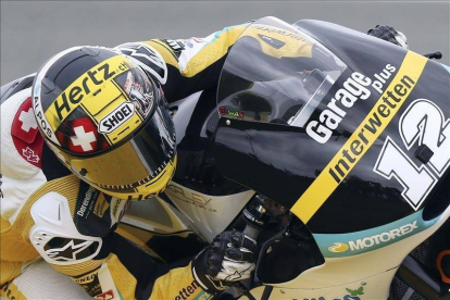 l piloto suixzo de Moto 2 Thomas Luthi .-EFE