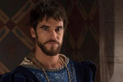 Alfonso Bassave, caracterizado como Francisco I en la serie de TVE-1 'Carlos, Rey Emperador'.-RTVE