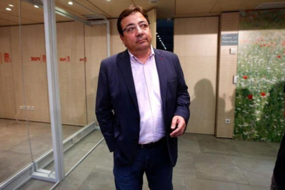 El presidente de Extremadura, Guillermo Fernández Vara.-DAVID CASTRO
