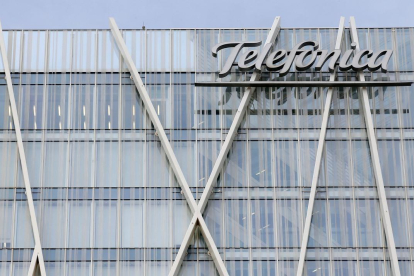 Sede de Telefónica en Madrid.-