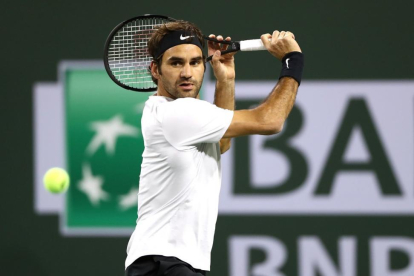 Roger Federer, camino de una nueva victoria.-/ MATTHEW STOCKMAN (AFP)