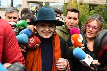 Piden cárcel para Lucía Bosé por apropiarse de un dibujo de Picasso.-FERNANDO VILLAR (EFE / VÍDEO: EUROPA PRESS)