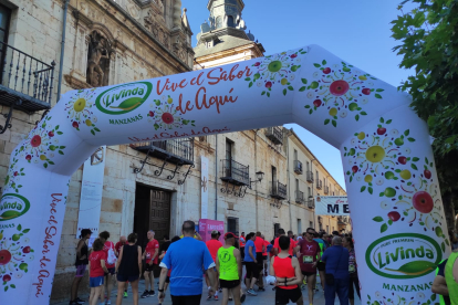 La Media Maratón de El Burgo de Osma regresó tras dos años de parón. Ana Hernando