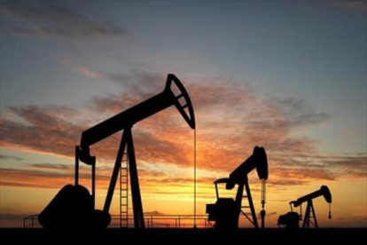 Yacimiento de petróleo en Tejas (Estados Unidos).-