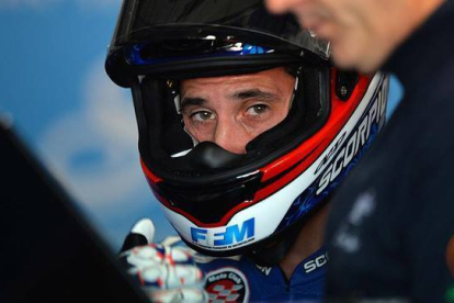El francés Alexis Masbou, piloto de Honda en Moto3, en una imagen de archivo.-Foto: AFP/ SAEED KHAN