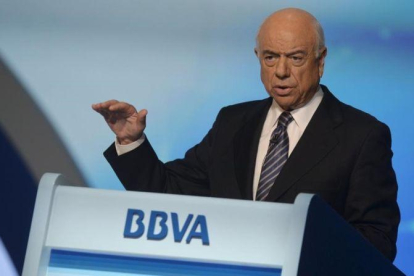 El presidente del BBVA, Francisco González.-REUTERS / VINCENT WEST