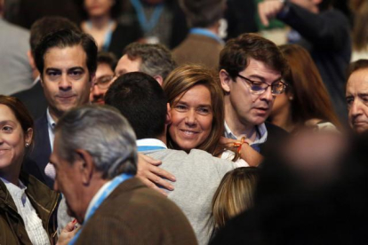 Ana Mato, en enero de este año, en una convención del PP en Madrid.-DAVID CASTRO