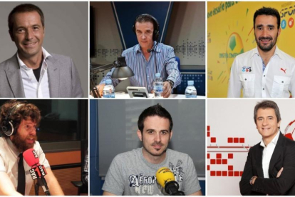 Manu Carreño, José Ramón de la Morena, Juanma Castaño, Dani Senabre, Francesc Garriga y Manolo Lama.-