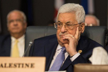 El presidente palestino, Mahmud Abbás.-OLIVER WEIKEN (DPA)