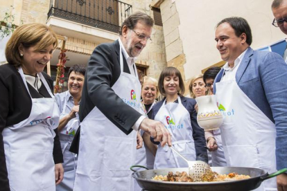 Mariano Rajoy en su intervención este sábado.-MIGUEL LORENZO / VÍDEO: ATLAS