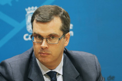 El gerente del Complejo Asistencial Universitario de Palencia, Felipe Mielgo.-Ical